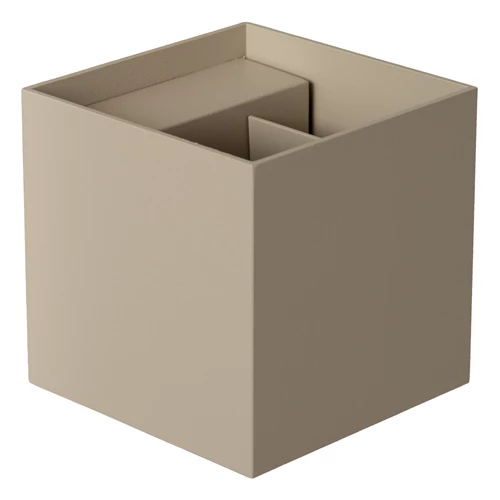 Lucide ARMIN - Foco de pared / Lámpara de pared Baño - LED Regul. - CCT - 2x3,5W 2200K/3000K - IP54 - Taupe - Essential - apagado